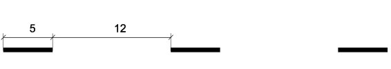 Señal M-1.1: Línea longitudinal discontinua