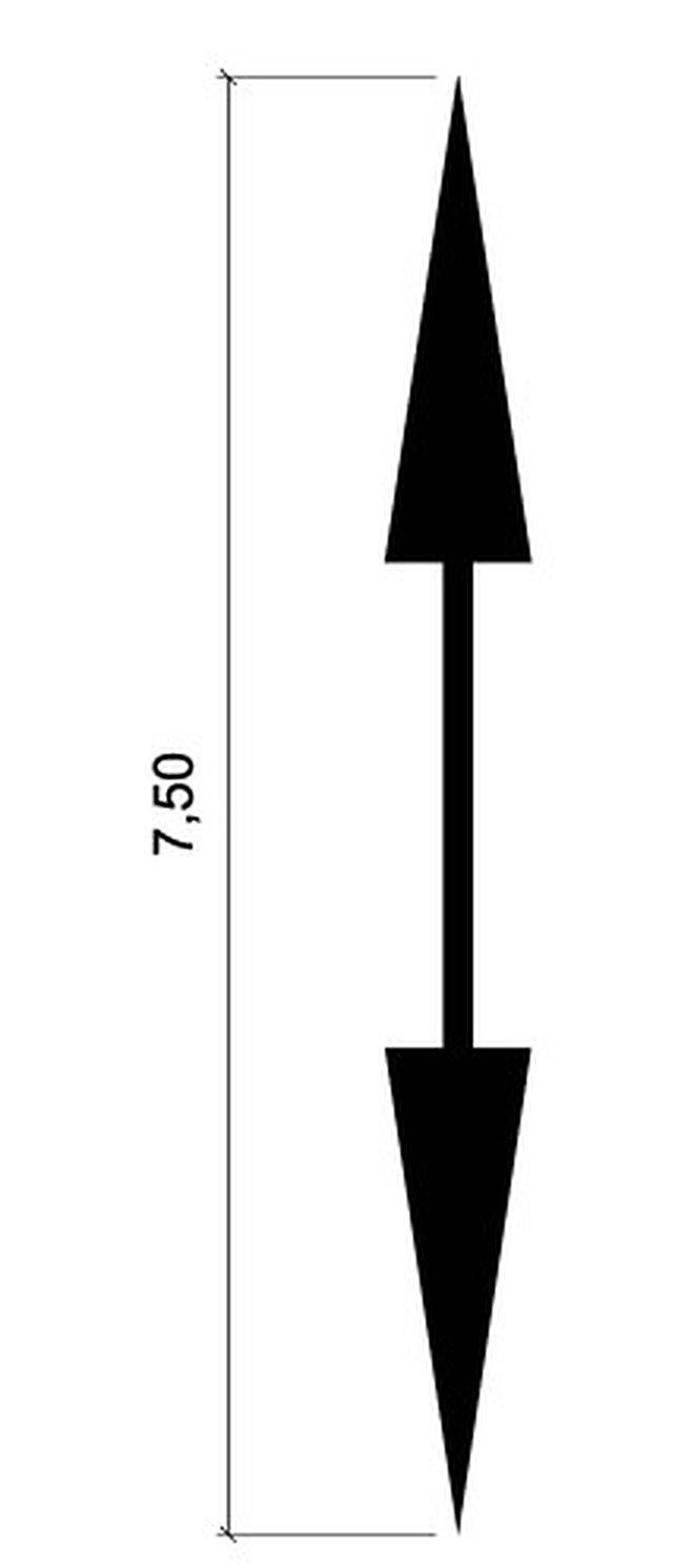 Señal M-5.1h: Indicar un carril reversible
