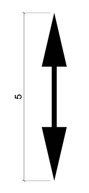 Señal M-5.2h: Indicar un carril reversible