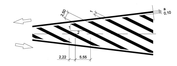 Señal M-7.1a: Cebreado
