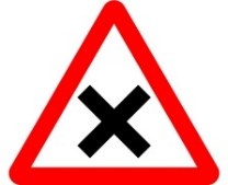 Señal P-2: Intersección con prioridad de la derecha