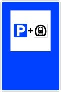 Señal S-125: Estacionamiento para usuarios del metro