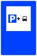 Señal S-126: Estacionamiento para usuarios de autobús
