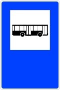 Señal S-19: Parada de autobuses