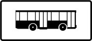 Señal S-880c: Aplicación de señalización a autobuses