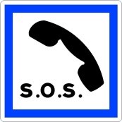 Señal S-960: Teléfono de emergencia